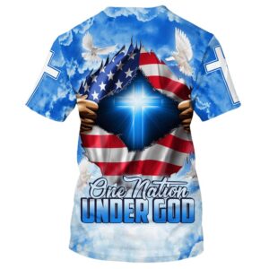 One Nation Under God Cross 3D T Shirt Christian T Shirt Jesus Tshirt Designs Jesus Christ Shirt 2 cdcknx.jpg