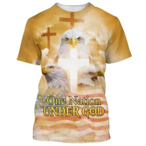 One Nation Under God Eagle American 3D T Shirt Christian T Shirt Jesus Tshirt Designs Jesus Christ Shirt 1 ii58ez.jpg
