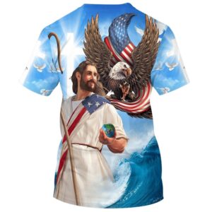 One Nation Under God Jesus American 3D T Shirt Christian T Shirt Jesus Tshirt Designs Jesus Christ Shirt 2 iu96t7.jpg