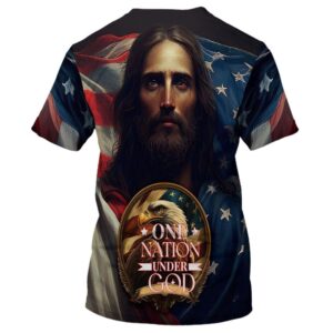 One Nation Under God Jesus Eagle America 3D T Shirt Christian T Shirt Jesus Tshirt Designs Jesus Christ Shirt 2 qqlwhe.jpg
