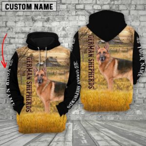 Personalized Name German Shepherds On The…