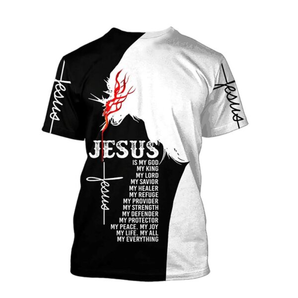 Premium Jesus Unisex 3D T Shirt, Christian T Shirt, Jesus Tshirt Designs, Jesus Christ Shirt