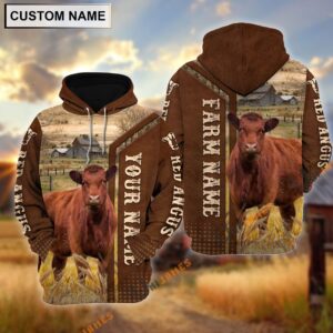 Red Angus Personalized Name, Farm Name…