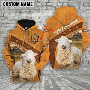 Sheep 3D Customized Name, Farm Name…