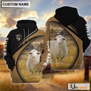Sheep Farming Life Personalized Name 3D…