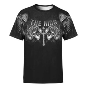 The King Jesus Lion Tattoo 3D T Shirt Christian T Shirt Jesus Tshirt Designs Jesus Christ Shirt 1 icf1hr.jpg