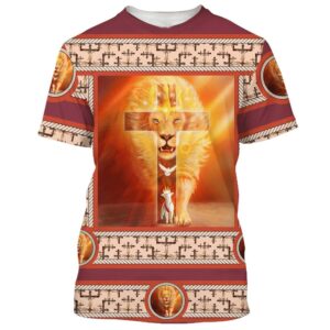 The Lion Lamb Dove Cross 3D T Shirt Christian T Shirt Jesus Tshirt Designs Jesus Christ Shirt 1 inffo9.jpg