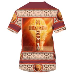 The Lion Lamb Dove Cross 3D T Shirt Christian T Shirt Jesus Tshirt Designs Jesus Christ Shirt 2 ezchge.jpg