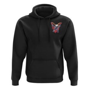 These Colors Don’t Run Eagle Hoodie,…