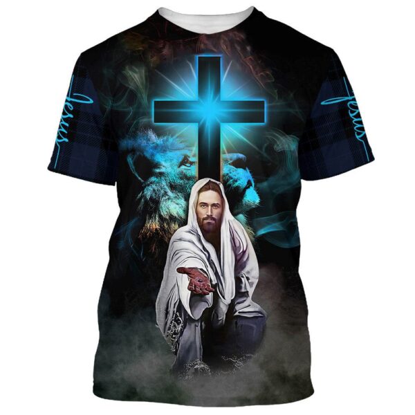 Way Maker Miracle Worker Jesus Stretched Out His Hand 3D T Shirt, Christian T Shirt, Jesus Tshirt Designs, Jesus Christ Shirt
