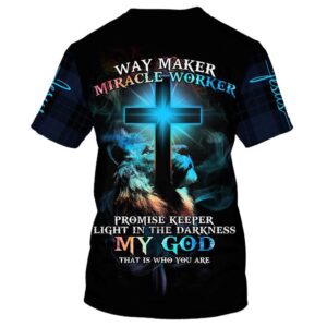 Way Maker Miracle Worker Jesus Stretched Out His Hand 3D T Shirt Christian T Shirt Jesus Tshirt Designs Jesus Christ Shirt 3 y2yqya.jpg