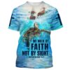 We Walk By Faith Not By Sight The Feet Of Jesus 3D T Shirt, Christian T Shirt, Jesus Tshirt Designs, Jesus Christ Shirt