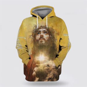 Yellow Jesus Lion Face All Over…