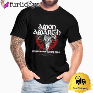 Amon Amarth Heidrun Over Europe 2024 Unisex T-Shirt
