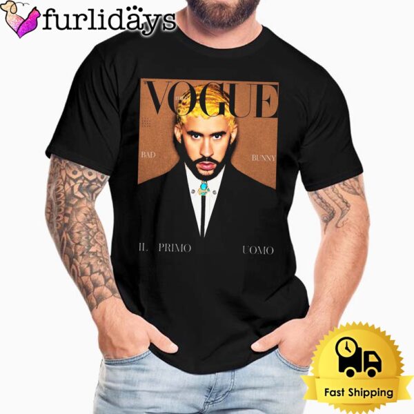 Bad Bunny Graces The Cover Of Vogue Italia Unisex T-Shirt