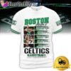 Boston Celtics Champions 2024 Starting 5 Player Signature All Over Print T-Shirt