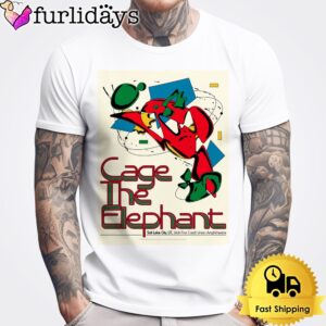 Cage The Elephant Tour In Salt Lake City Unisex T-Shirt