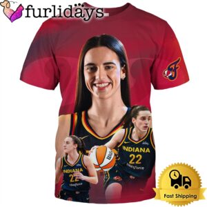 Caitlin Clark 2024 WNBA All Star Game All Over Print T-Shirt