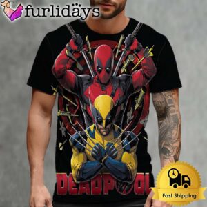 Deadpool And Wolverine Is In Theaters July 26 All Over Print T-Shirt