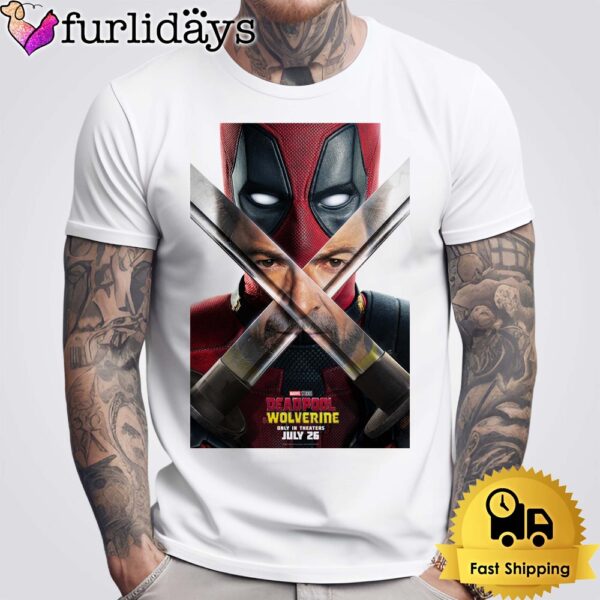 Deadpool And Wolverine Only In Theaters July 26 Unisex T-Shirt