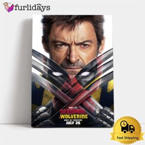 Deadpool And Wolverine Only In Theaters July 26 Wall Decor Poster Canvas