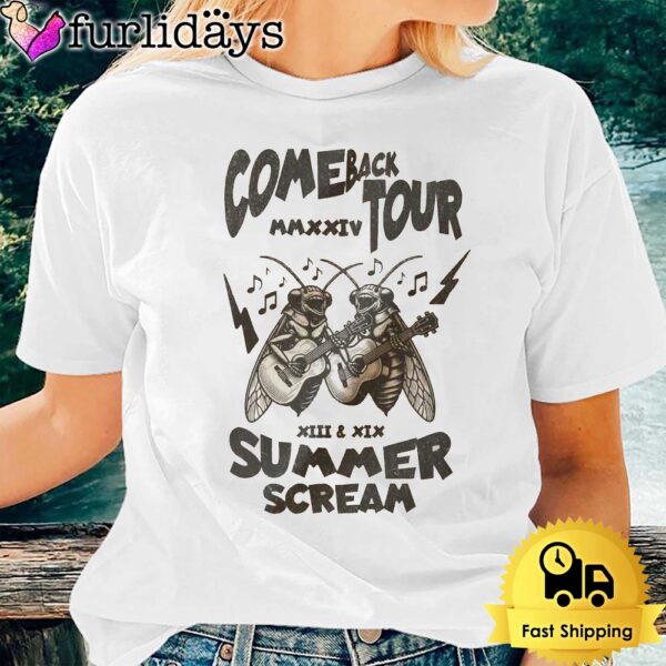 Funny 2024 Comeback Tour Cicadas Unisex T-Shirt