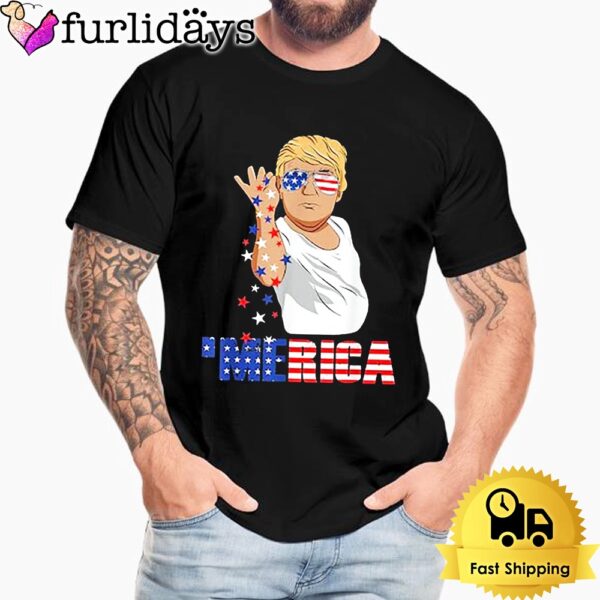 Funny Donald Trump 4th Of July T-Shirt