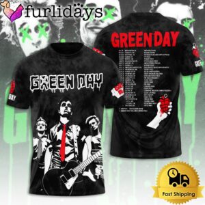 Green Day The Savior Tour schedule 2024 All Over Print T-Shirt