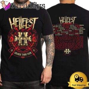 Hellfest Louder Than Ever Merch Festival In Clisson France June 2024 Unisex T-Shirt