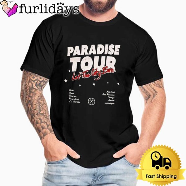 Jordan Craig Paradise Tour 2024 Unisex T-Shirt