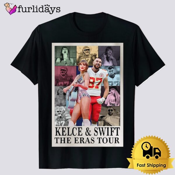 Kelce And Taylor Swift The Eras Tour 2024 Unisex T-Shirt