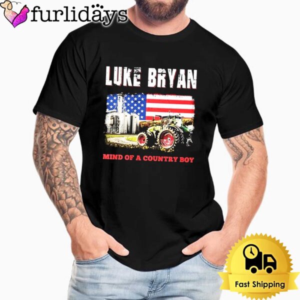 Luke Bryan Mind Of A Country Boy Tour Farm Unisex T-Shirt