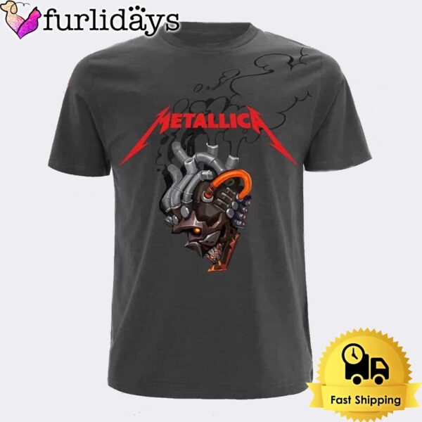 Metallica Collab With Fortnite Rust Merchandise Unisex T-Shirt