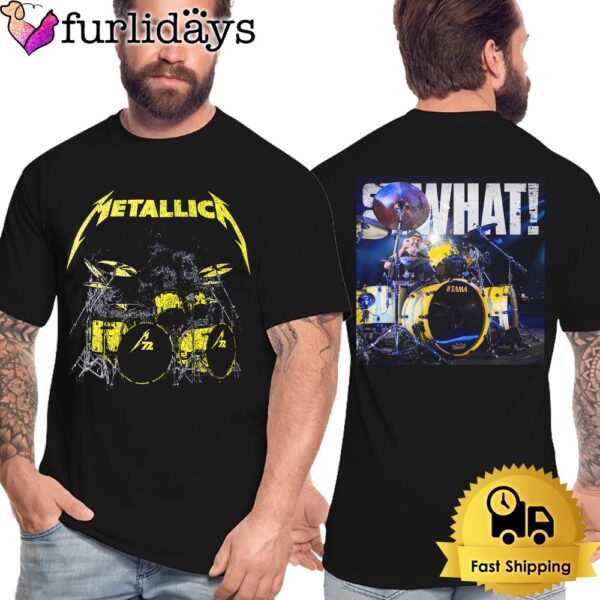 Metallica Lars Ulrich M72 Drum Set Unisex T-shirt