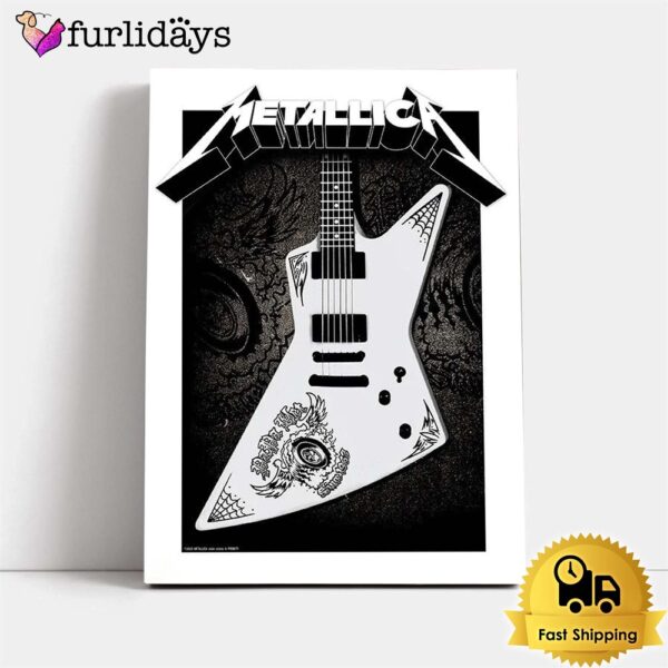 Metallica M72 Papa Het Guitar Home Decor Poster Canvas