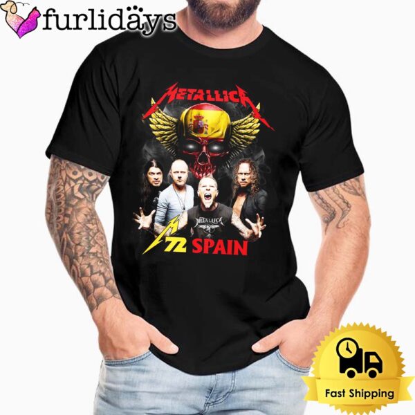 Metallica M72 World Tour Spain 2024 Unisex T-Shirt