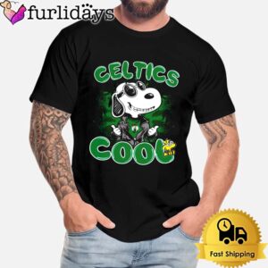 NBA Basketball Boston Celtics Cool Snoopy Unisex T-Shirt