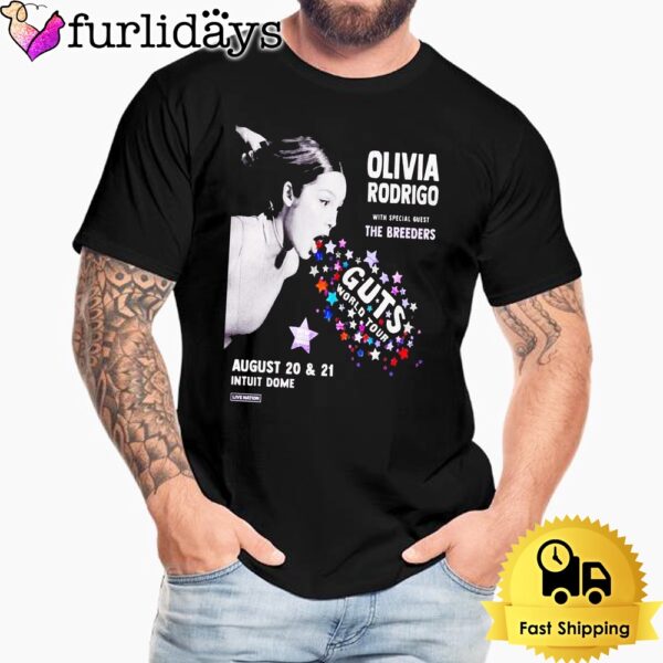 Olivia Rodrigo Aug 2024 Intuit Dome Inglewood CA Unisex T-Shirt