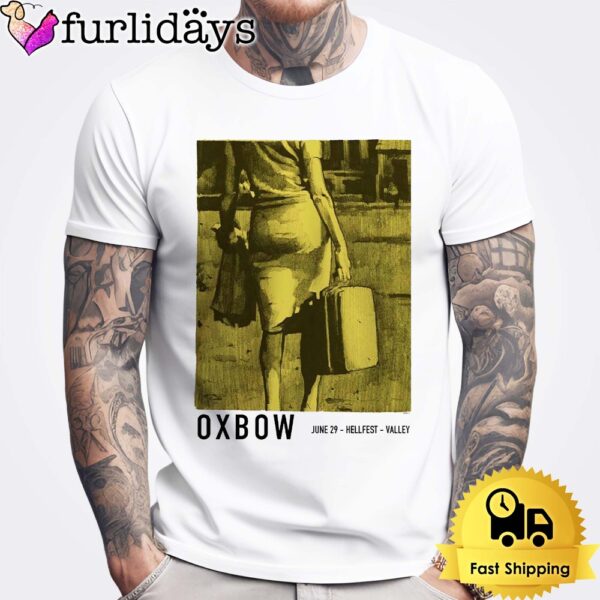 Oxbow Band Live At Hellfest 2024 Poster In Clisson France On Jun 29 2024 Unisex T-Shirt