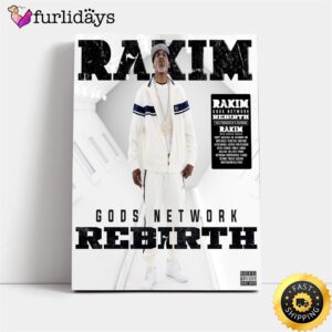 Rakim Gods Network Rebirth Poster Canvas
