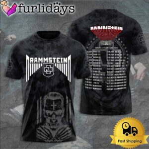 Rammstein Brings Music To Europe 2024 All Over Print T-Shirt
