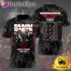 Rammstein Europe Stadium Tour Music Fire Is Burning Everywhere 2024 All Over Print T-Shirt