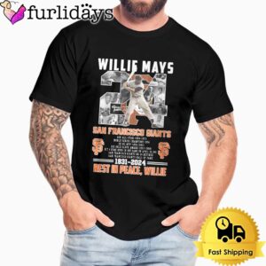 San Francisco Giants Rest In Peace Willie Mays T Shirt