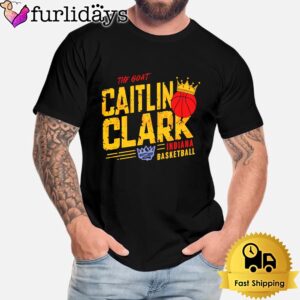 The GOAT Caitlin Clark Indiana Basketball Unisex T-Shirt