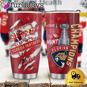 Time To Hunt Florida Panthers Champions 2024 Tumbler