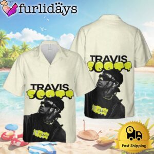 Travis Scott Cute Lime Color 2024 Hawaiian Shirt