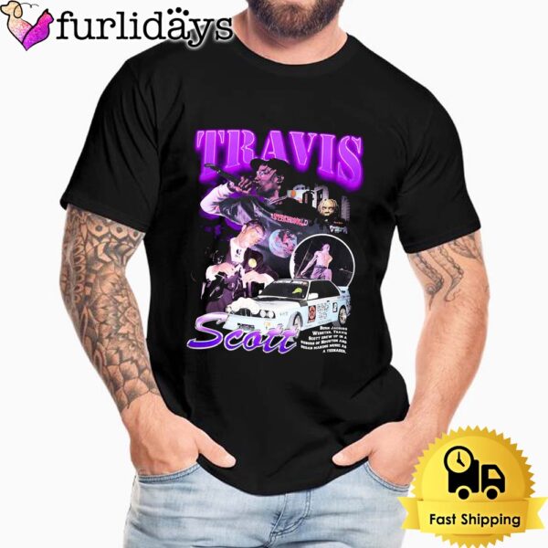 Travis Scott Vintage La Flame Unisex T-Shirt