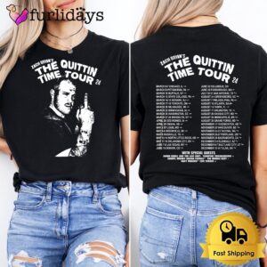 Vintage Zach Bryan The Quittin Time Tour 2024 Unisex T-Shirt
