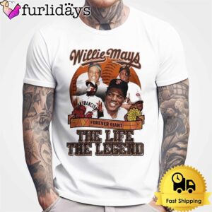 Willie Mays The Life The Legend T Shirt