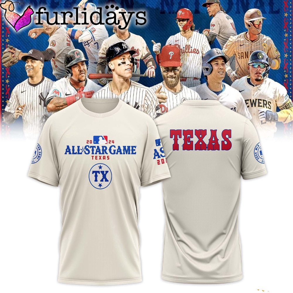 2024 MLB All-Star Game Texas T-Shirt